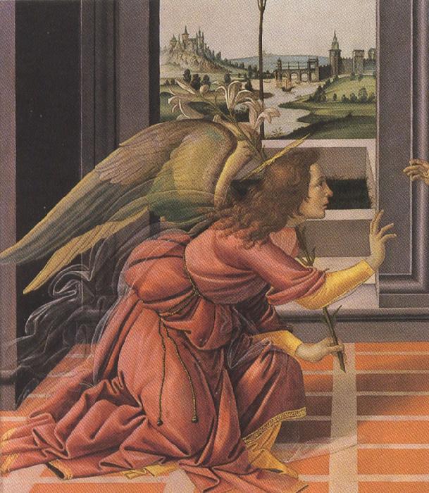 Sandro Botticelli Details of Annunciation (mk36) France oil painting art